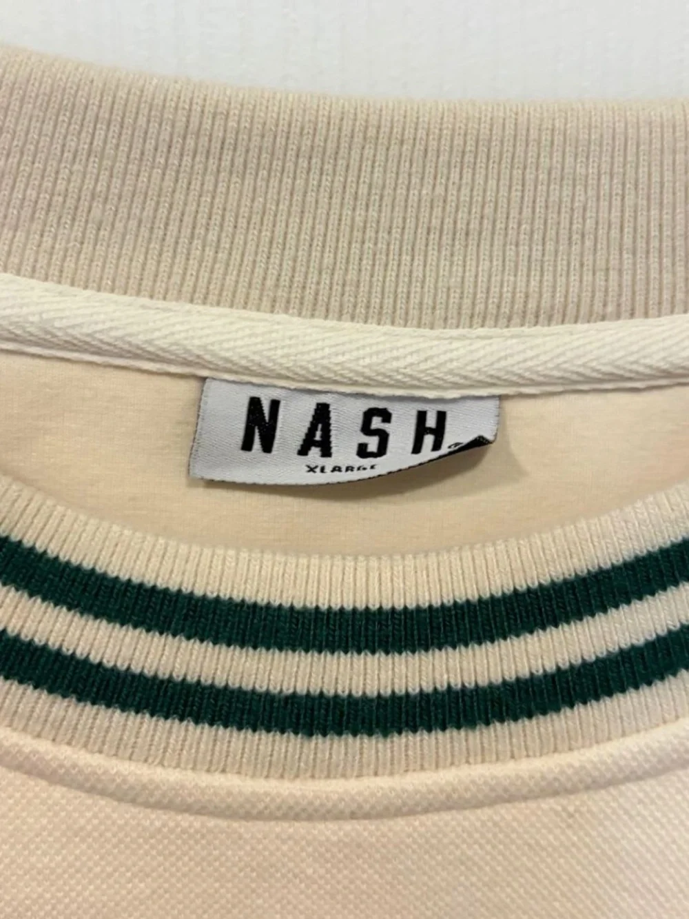 Collegiate-style Nashville crewneck sweatshirt